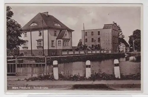 99971 Ak Märkisch Friedland Schloßmühle um 1910