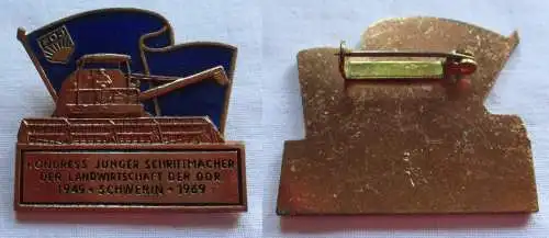 DDR Abzeichen FDJ Kongress junger Schrittmacher des Landwirtschaft 1969 (148989)