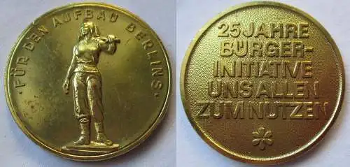 DDR Medaille "Für den Aufbau Berlins" 25 Jahre Bürgerinitiative (127924)