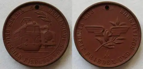 DDR Medaille Tag des deutschen Eisenbahners 10. Juni 1958 (144904)