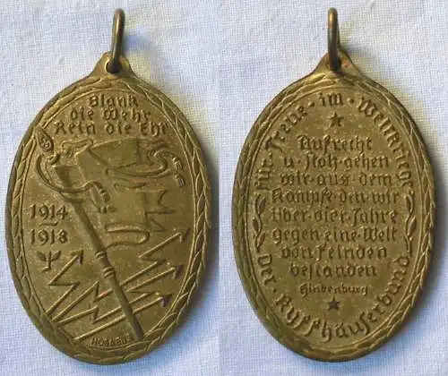 seltene Medaille für Treue im Weltkriege der Kyffhäuserbund 1914-1918 (121582)
