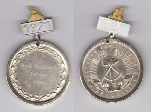 DDR Medaille Rudi Mattusch Turnier 1971 Stufe Gold (120472)