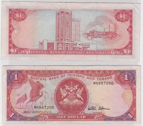 1 Dollar Banknote Central Bank of Trinidad & Tobago (120477)