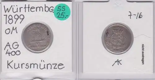 6 Kreuzer Silber Münze Württemberg 1809 (121063)