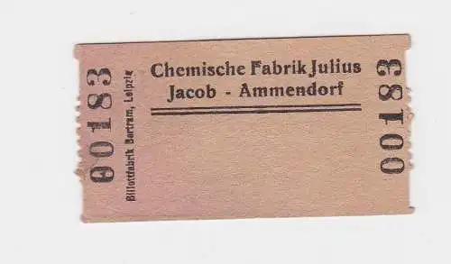 Wertmarke Chemische Fabrik Julius Jacob Ammendorf o.D. (1948) (126538)