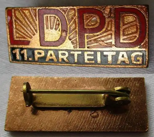 11. Parteitag LDPD Liberal Demokratische Partei Deutschlands Weimar 1972 /136008