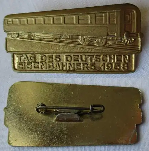 DDR Abzeichen Tag des deutschen Eisenbahners 1958 (136170)