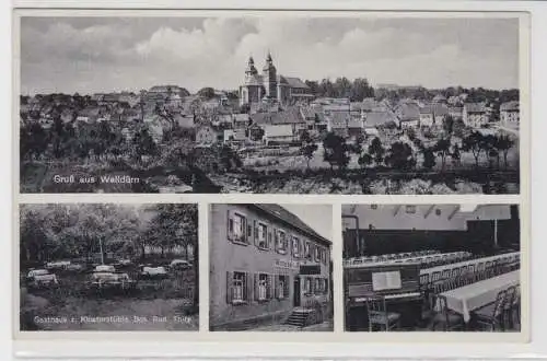 51507 Mehrbild Ak Gruß aus Walldürn Gasthaus zum Klosterstüble usw. 1938