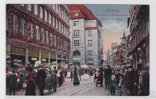 93126 AK Leipzig - Neumarkt und Reichsstrasse während der Messe
