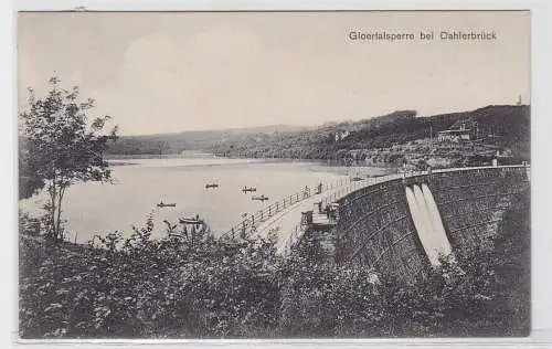 93367 AK Gloertalsperre bei Dahlerbrück - Betriebsgesellschaft 1911