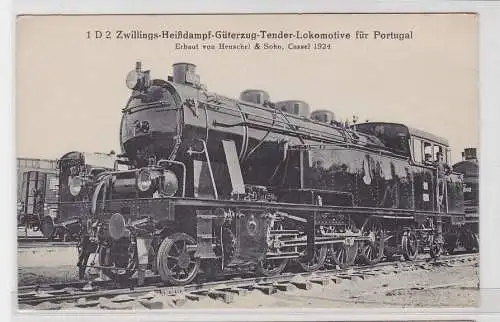 75084 AK Heißdampf-Güterzug-Tender-Lokomotive für Portugal Henschel & Sohn 1924