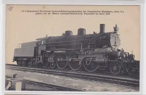77656 AK Verbund-Schnellzuglokomotive der preussischen Staatsbahn 1918