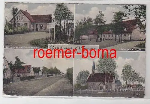 32379 Mehrbild Ak Gruß aus Abbensen Lüneburger Heide Gemischtwarenladen ua. 1964