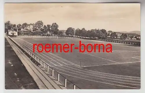 77063 Foto Ak Großöhrsdorf Kr. Bischofswerda Rödertal-Stadion 1964