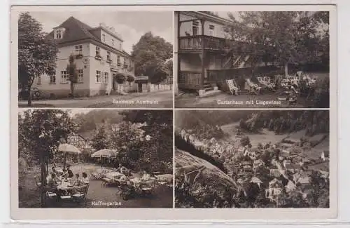 88669 Mehrbild Ak Rohrbach in Thüringen Gasthaus Auerhahn um 1940