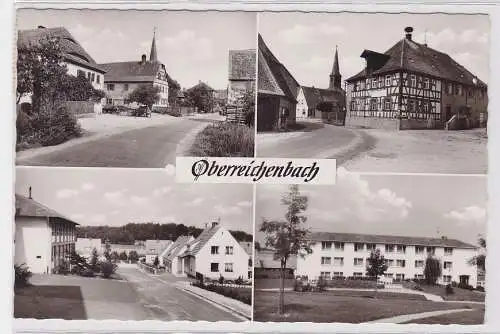 83790 Mehrbild AK Oberreichenbach  über Erlangen - Ortsansichten 1963