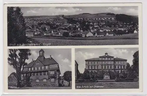 89452 Mehrbild Ak Gruß aus Burkhardtsdorf im Erzgebirge um 1940