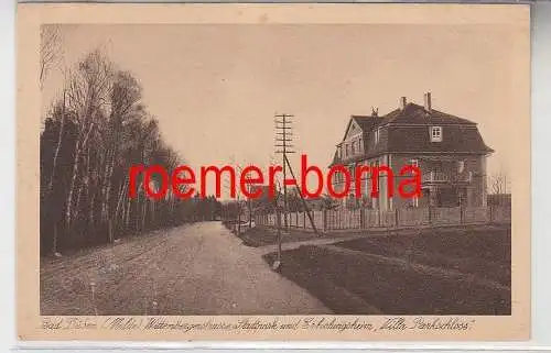 75463 Ak Bad Düben (Mulde) Wittenbergerstrasse Villa Parkschloss um 1930