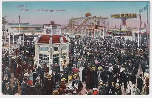 907118 Ak Leipzig - Gruß von der Leipziger Messe um 1910