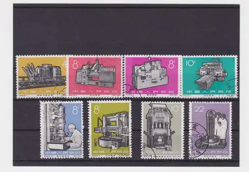 VR China 1966 Briefmarken Michel 927-934 Industrieerzeugnisse gestempelt(151213)