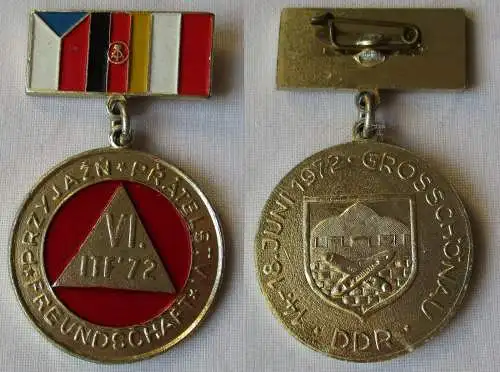 DDR Abzeichen 6. Freundschaftstreffen ITF Grosschönau 1972 (103848)