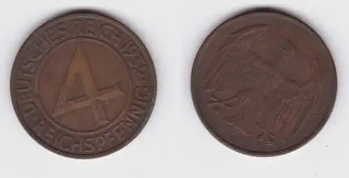 4 Pfennig Kupfer Münze Weimarer Republik 1932 A "Brüning Taler" (155788)