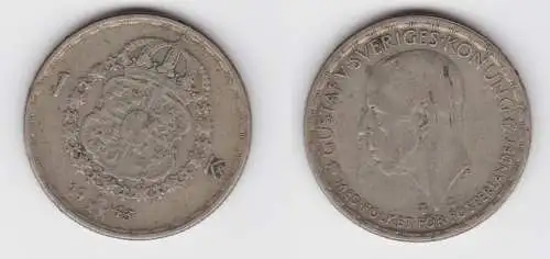 1 Krone Silber Münze Schweden 1943 (156245)