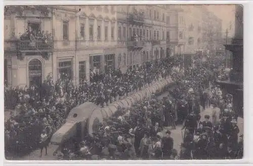 904800 Ak Dresdner Karneval 1912 "Die Kongo Riesenschlange"