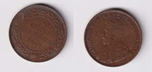 1 Cent Kupfer Münze Kanada Canada 1917 ss+ (167167)