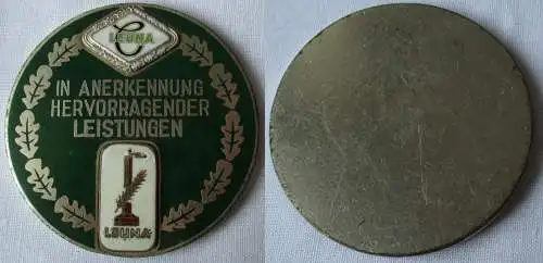 DDR Plakette In Anerkennung hervorragender Leistungen Chemie Leuna (158555)