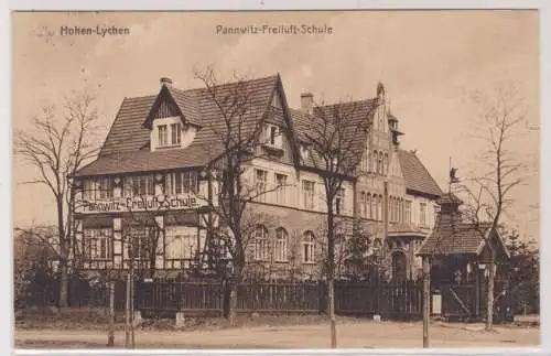 83947 Ak Hohen Lychen Pannwitz Freiluft Schule 1917
