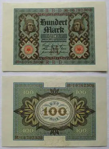 100 Mark Reichsbanknote 1.11.1920 Rosenberg 67 b (103725)