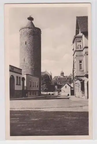 904086 Ak Vacha (Rhön) Storchenturm 1957