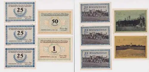 5 Banknoten Notgeld Gemeinde Hohenwestedt 3.7.1921 (138622)