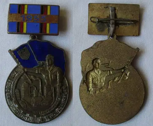 DDR Medaille für hervorragende Leistungen im Fünfjahrplan 1955 (161629)