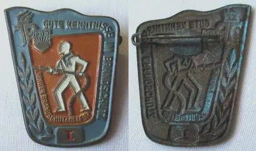 DDR Abzeichen Junger Brandschutzhelfer gute Kenntnnisse im Brandschutz (161760)