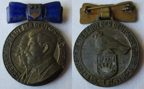 DDR Medaille Friedensaufgebot der Deutschen Jugend FDJ 1950 (161896)