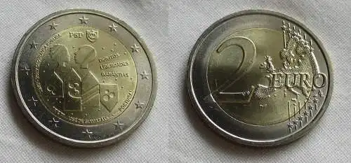 2 Euro Bi-Metall Münze Portugal 2017 150 Jahre Polizeidienst (159335)