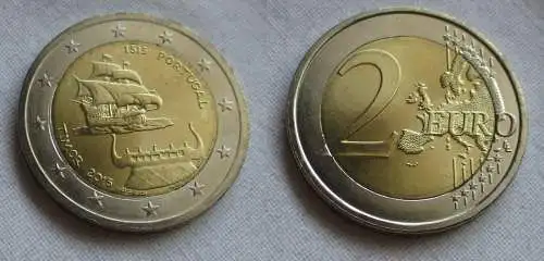 2 Euro Bi-Metall Münze Portugal 2015 500 Jahre Entdeckung von Timor (159577)