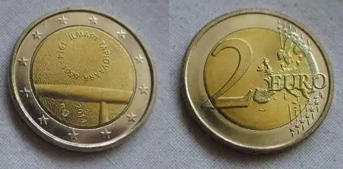 2 Euro Bi-Metall Münze Finnland 2014 100. Geburtstag Ilmari Tapiovaara (159538)