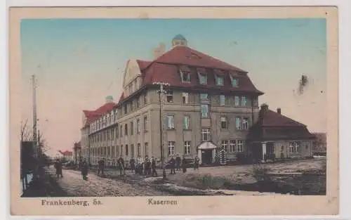 94160 Feldpost Ak Frankenberg in Sachsen Kasernen 1917