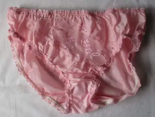 DDR Dessous Slip rosa Spitze Dederon Größe 45 Marke Stretta (158668)