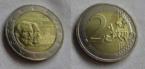 2 Euro Gedenkmünze Luxemburg 2012 100. Todestag von Wilhelm IV. (159063)