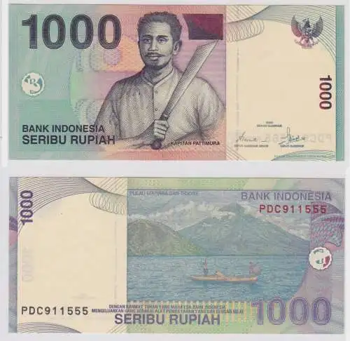 1000 Rupiah Banknoten Indonesien 2000 Pick 141 (159263)
