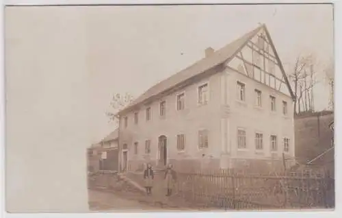 900697 Foto Ak Dresden altes Bauernhaus in Dresdenes Umgebung um 1910
