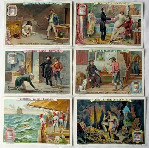 Liebigbilder Serie Nr. 531 Der Graf von Monte Christo Jahrgang 1902 (6/133172)