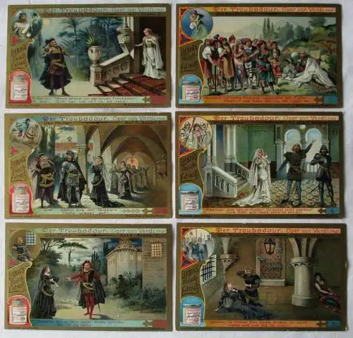 Liebigbilder Serie Nr. 659 Der Troubadour - Oper von Verdi Jahr 1905 (6/133056)