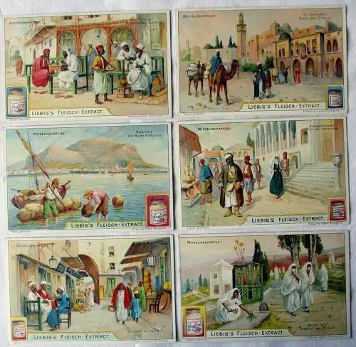 Liebigbilder Serie Nr. 689 Mittelmeerreise Jahrgang 1906 (6/133197)