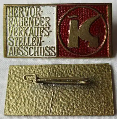 DDR Abzeichen Ehrentitel Konsum hervorragender Verkaufstellenausschuß (142431)