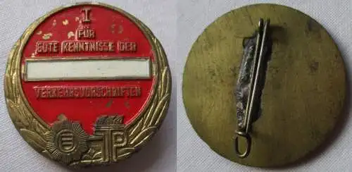 DDR Pionier Abzeichen für gute Kenntnisse der Verkehrsvorschriften I (124366)